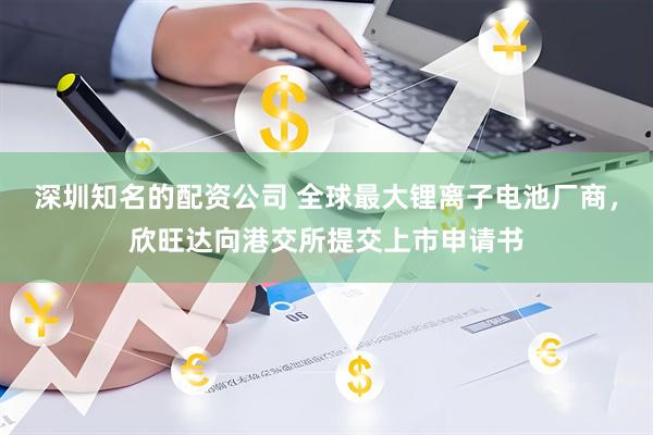 深圳知名的配资公司 全球最大锂离子电池厂商，欣旺达向港交所提交上市申请书
